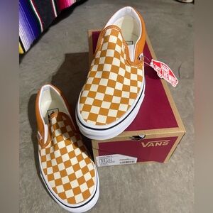 Women’s slip on vans, size 8.